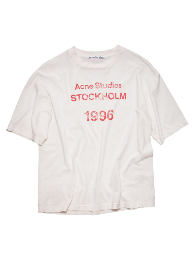 T-shirt Acne Studios Stockholm 1996 Stamp T-shirt Lyserød | FN-MN-TSHI000424