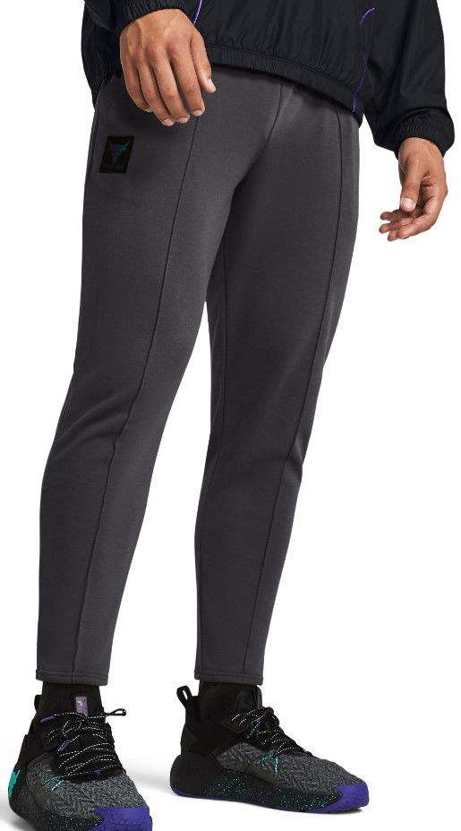 Bukser og jeans Under Armour Pjt Rock Terry Gym Pnt Q4-GRY Grå | 1380548-010, 0