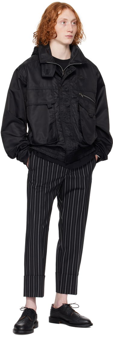 Vindjakke Vivienne Westwood Vivienne Westwood Nevada Bomber Jacket Sort | 2203000I-W00YU-, 3
