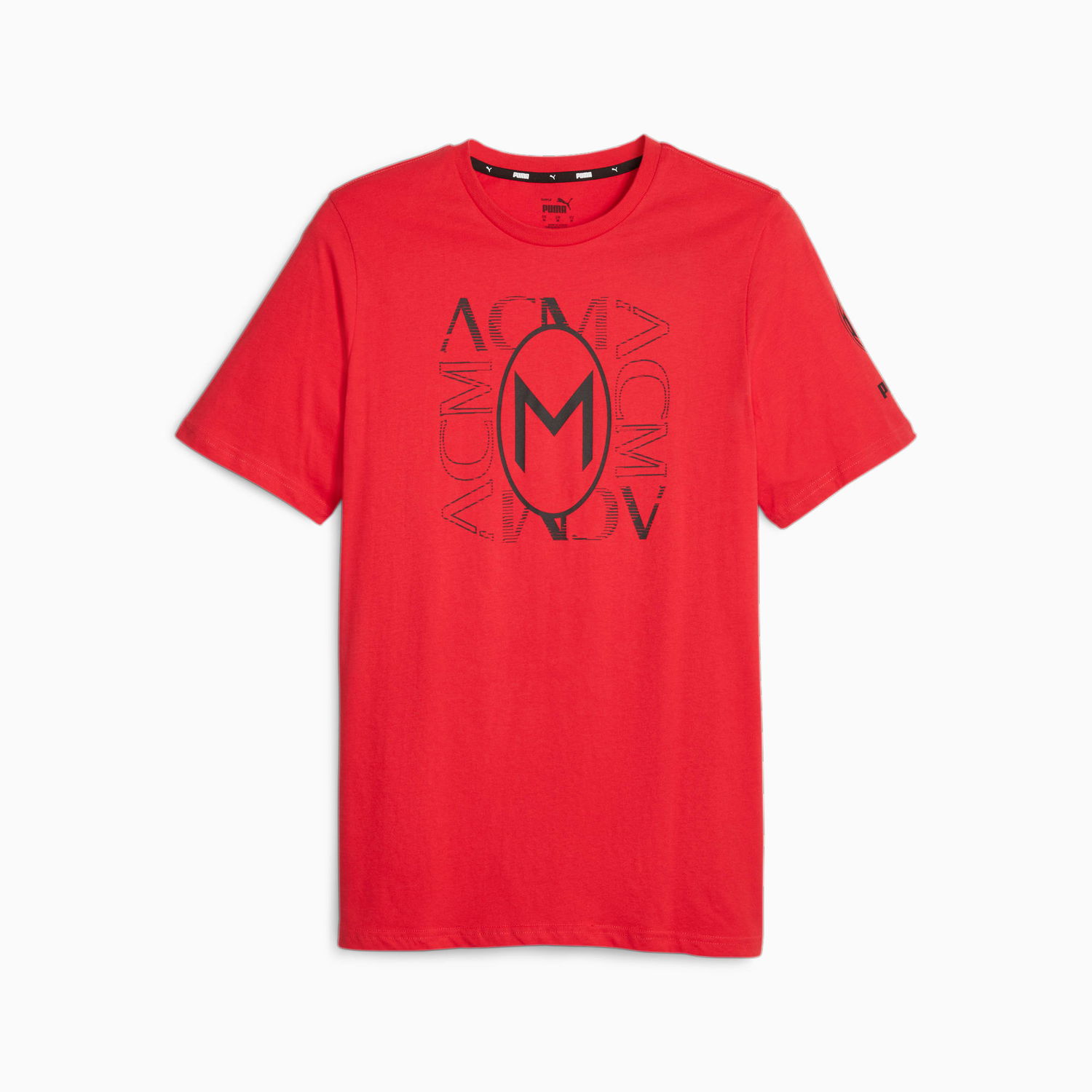 T-shirt Puma AC Milan FtblCore Graphic T-Shirt Rød | 772314_01, 1