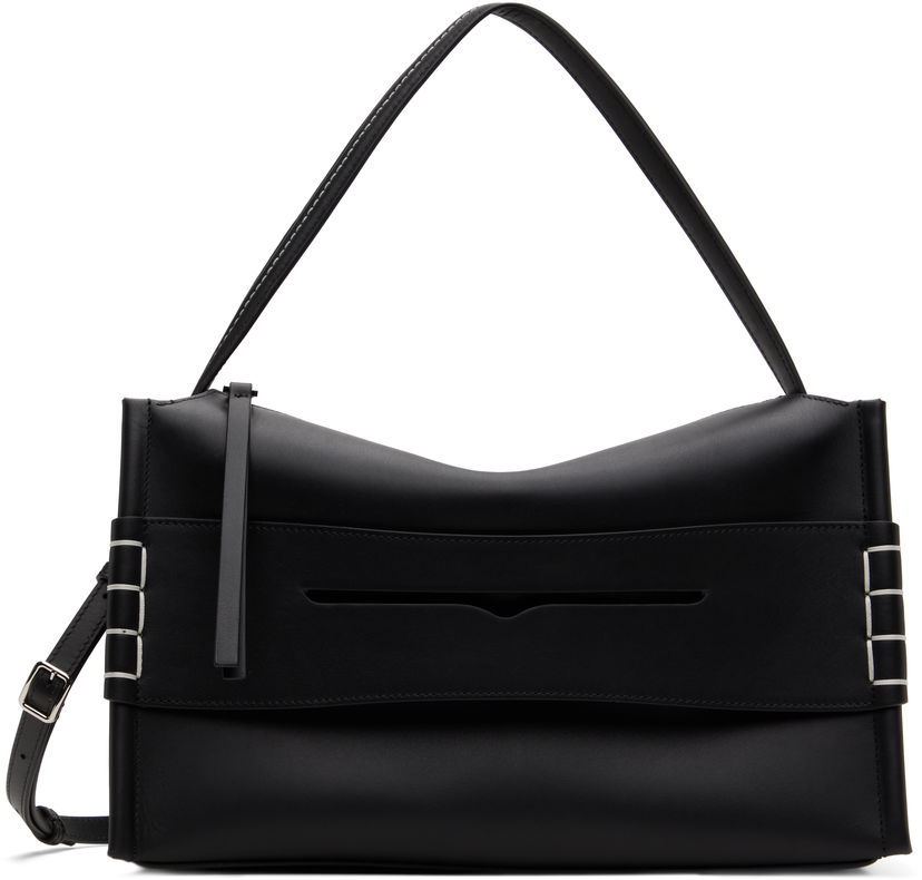 Håndtaske JW Anderson JW Anderson Medium Loafer Bag Sort | HB0732-LA0360