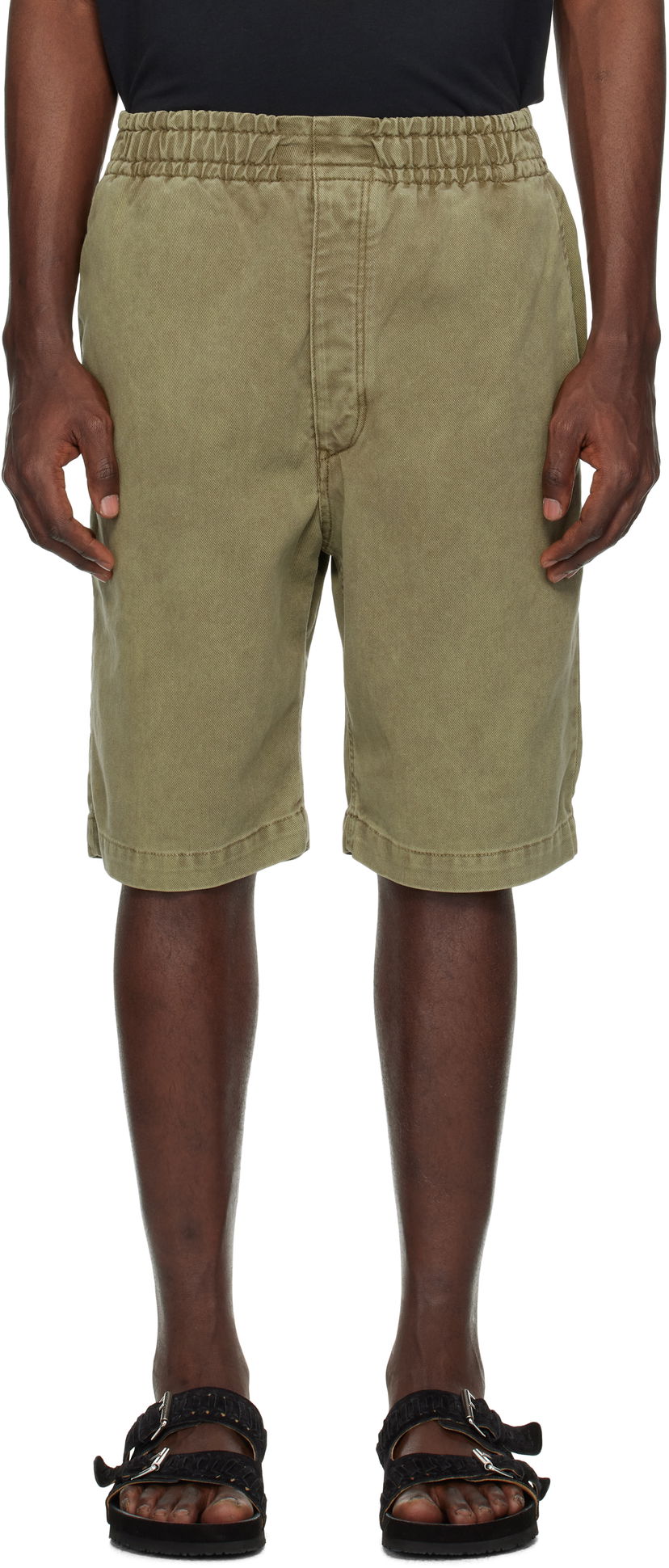 Shorts ISABEL MARANT Isabel Marant Tyler Denim Shorts Grøn | 25PSH0205HA-B1H07H