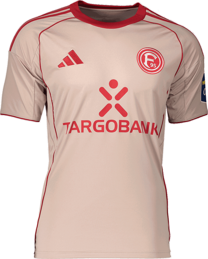 Jersey adidas Originals Adidas Fortuna Düsseldorf 3rd Jersey 2025/26 Beige | 6f95jd7396