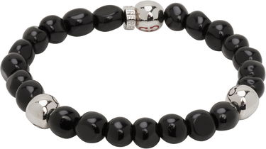 Armbånd FERRAGAMO Salvatore Ferragamo Baroque Beads Bracelet Sort | 785666, 1