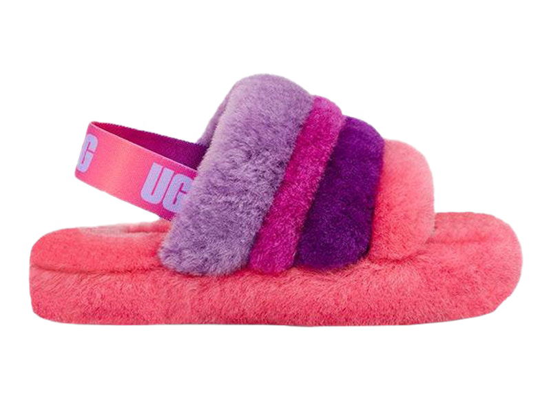 Sneakers og sko UGG UGG Fluff Yeah Slide Lyserød | 1120075K-PPRB, 0