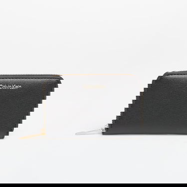 Tegnebog CALVIN KLEIN Wallet Foil Logo Medium Zip Around Black Sort | LV04F1091G 332, 4