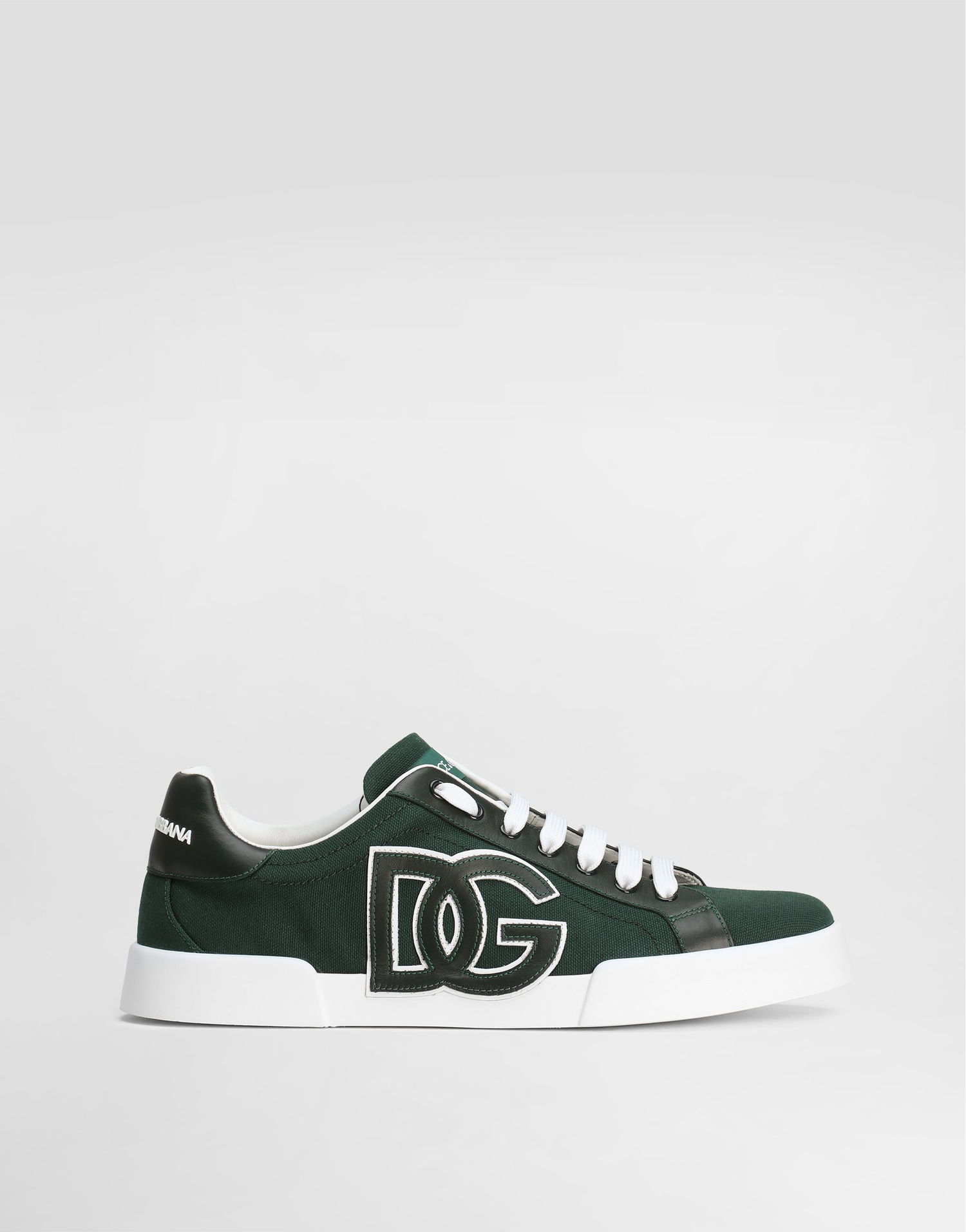 Sneakers og sko Dolce & Gabbana Dolce & Gabbana Portofino Light Strobel Canvas and Calfskin Grøn | CS2343AE6298S353, 0