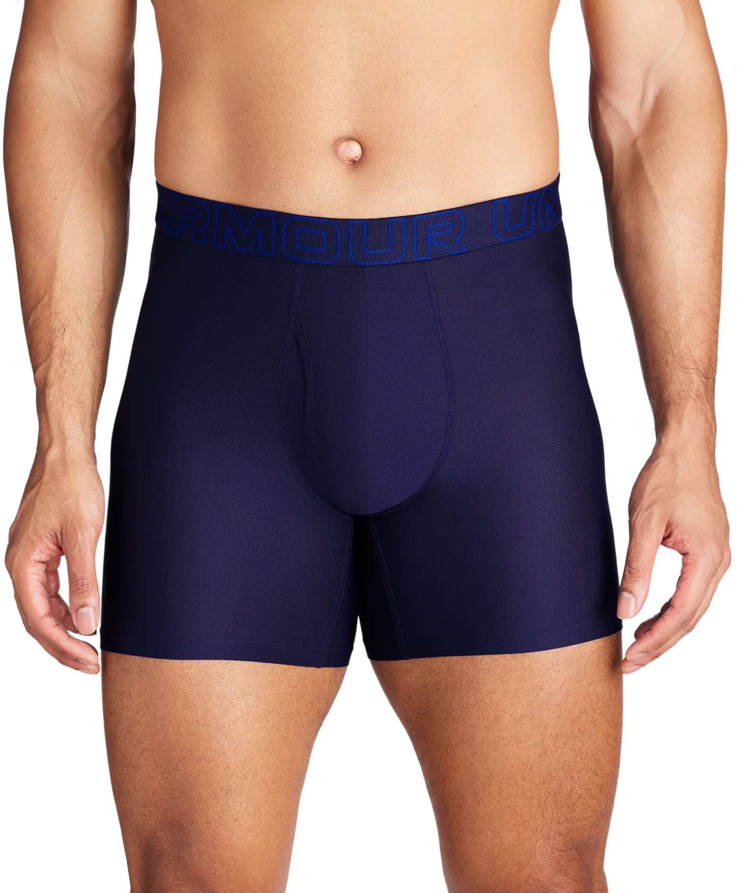 Boksere Under Armour Performance Tech™ Mesh 6" 3P Mørkeblå | 1383884-410, 0