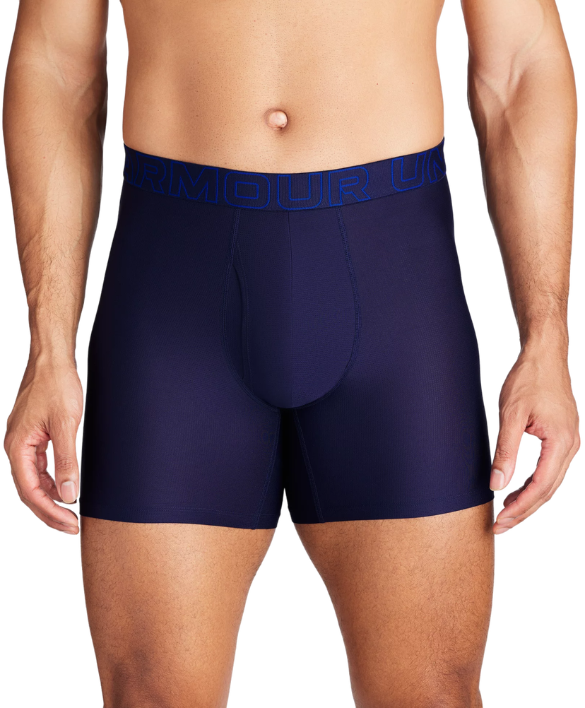 Boksere Under Armour Performance Tech™ Mesh 6" 3P Mørkeblå | 1383884-410