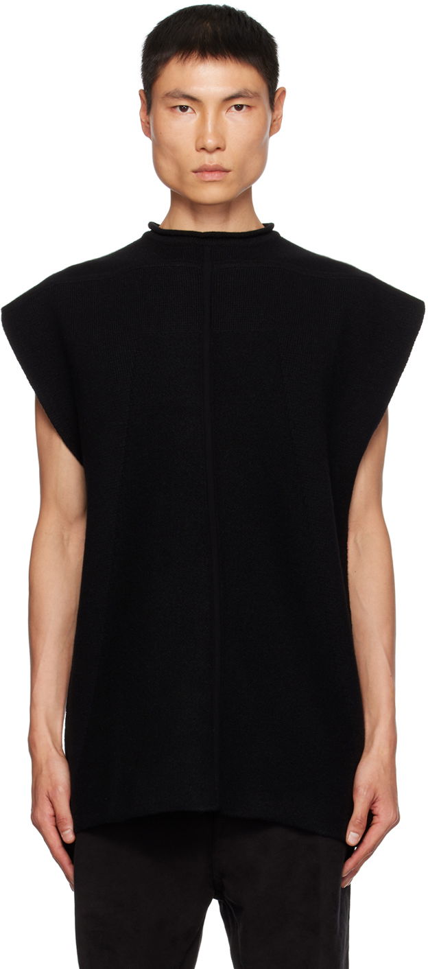 Sweater Rick Owens Motivo Sweater Sort | RR02C7687 CHWSR, 0