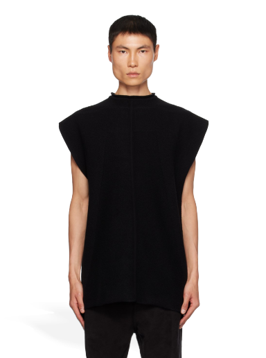 Sweater Rick Owens Motivo Sweater Sort | RR02C7687 CHWSR