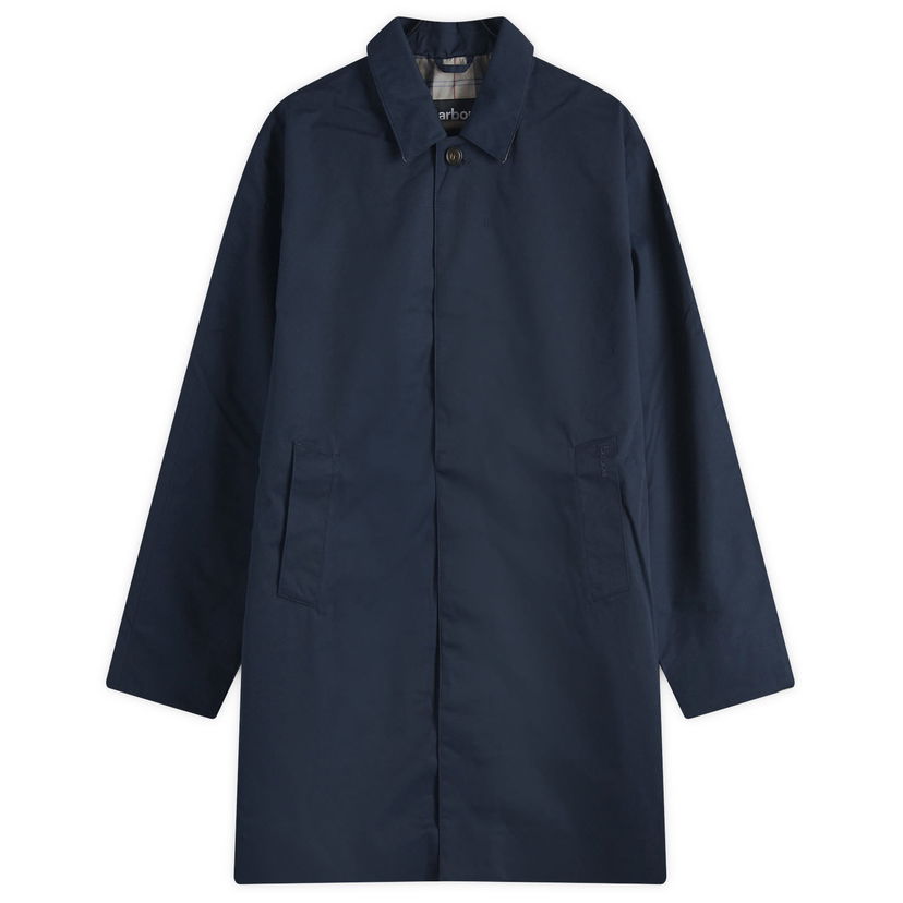 Trenchcoat Barbour Rokig Waterproof Jacket, Size Large Mørkeblå | MWB0856NY73