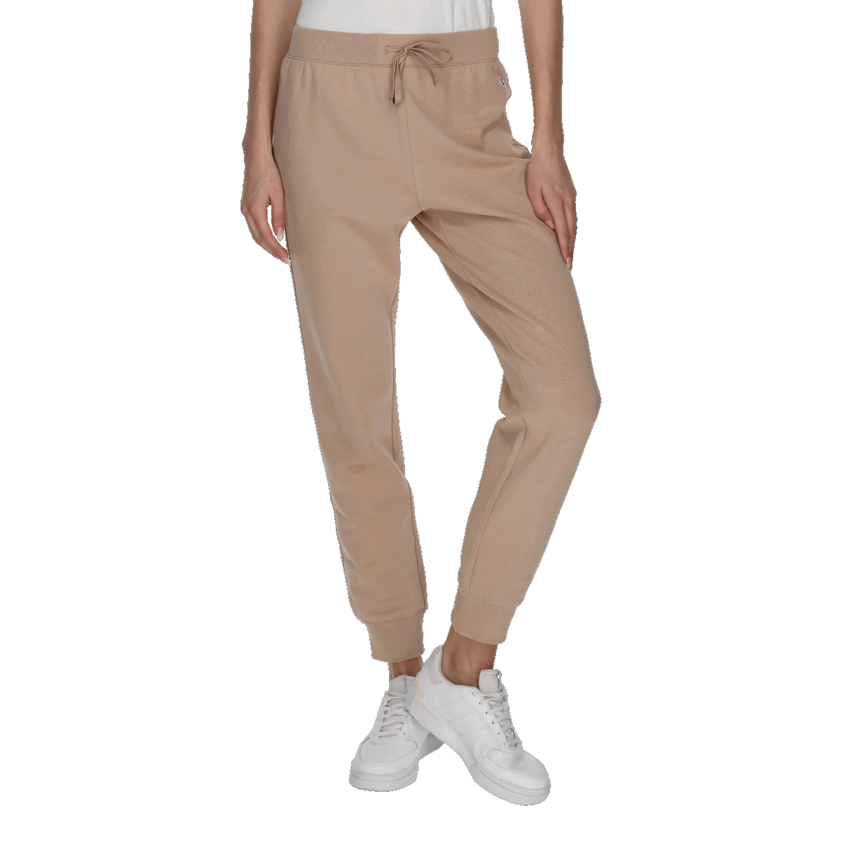 Joggingbukser Champion Drawstring Jogger Pants Beige | 117550-MS079, 0