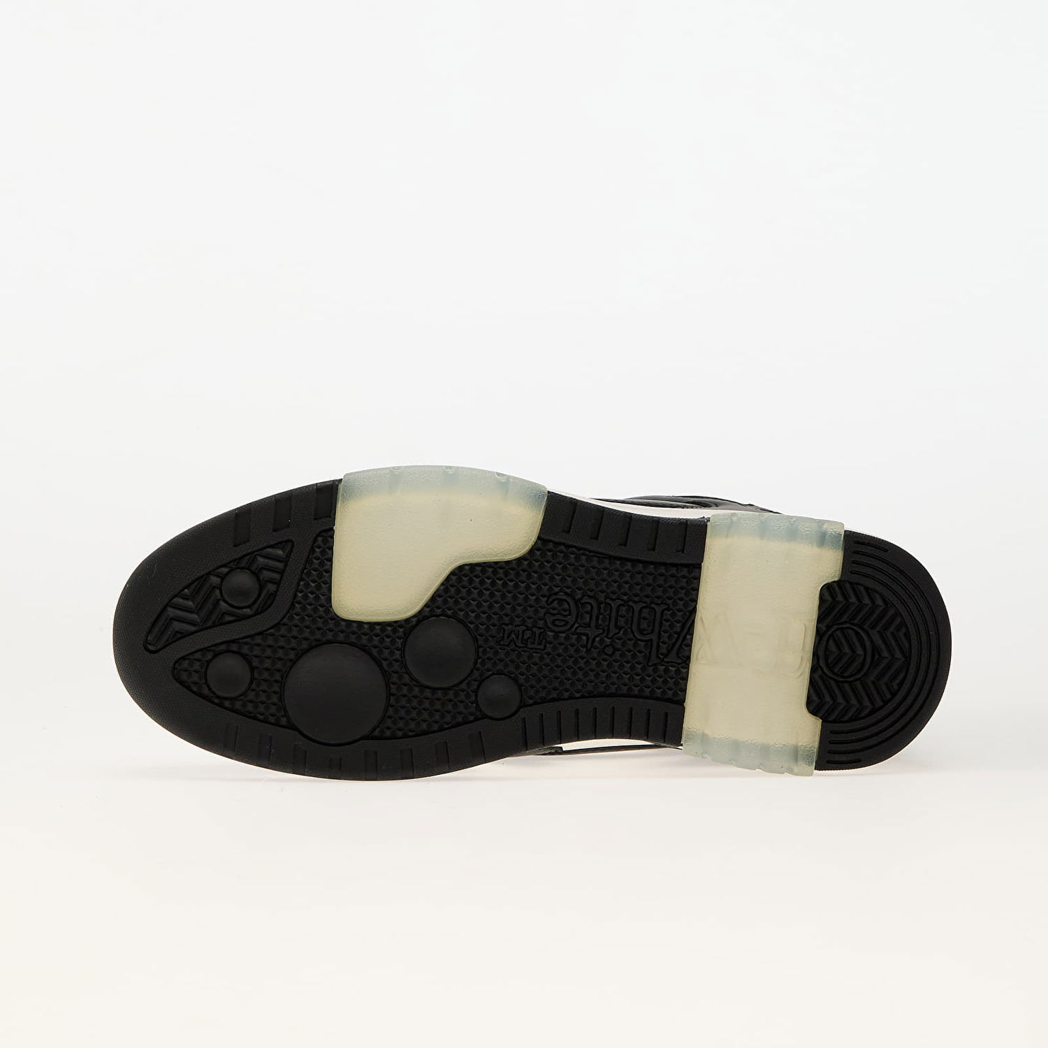 Sneakers og sko Off-White Out Of Office "Calf Leather Panda" Sort | OMIA189C99-LEA007-0110, 1