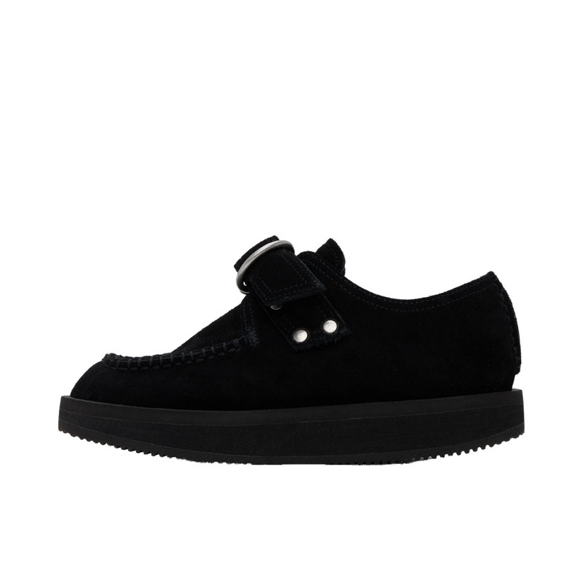 Sneakers og sko SUICOKE Monkstraps Sort | OG-391Sab