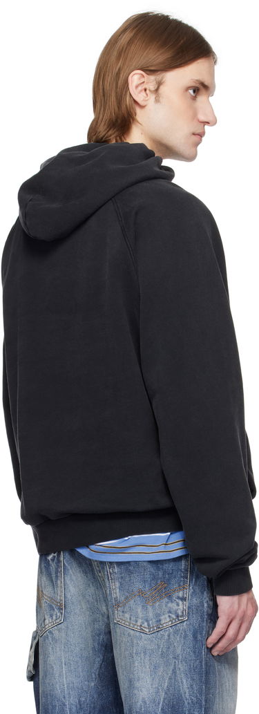 Sweatshirt Martine Rose Martine Rose Raglan Hoodie Sort | 651JS02002M, 2