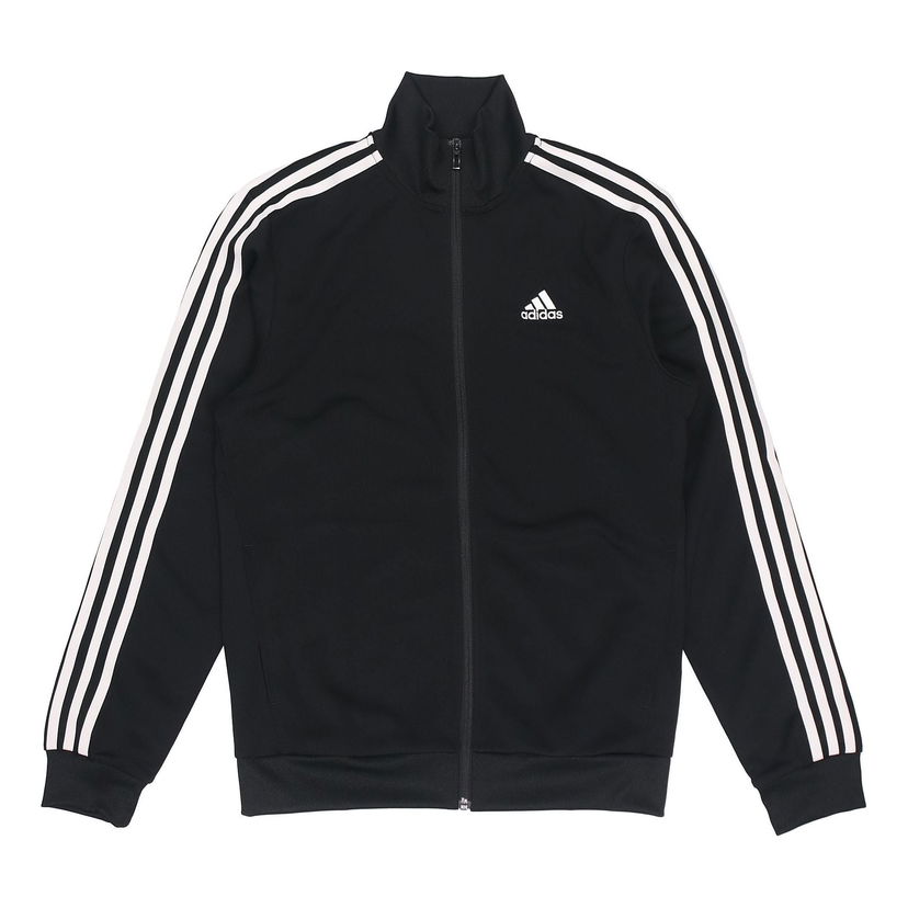 Træningsdragt adidas Originals Side Stripe Logo Track Jacket Sort | GN0749