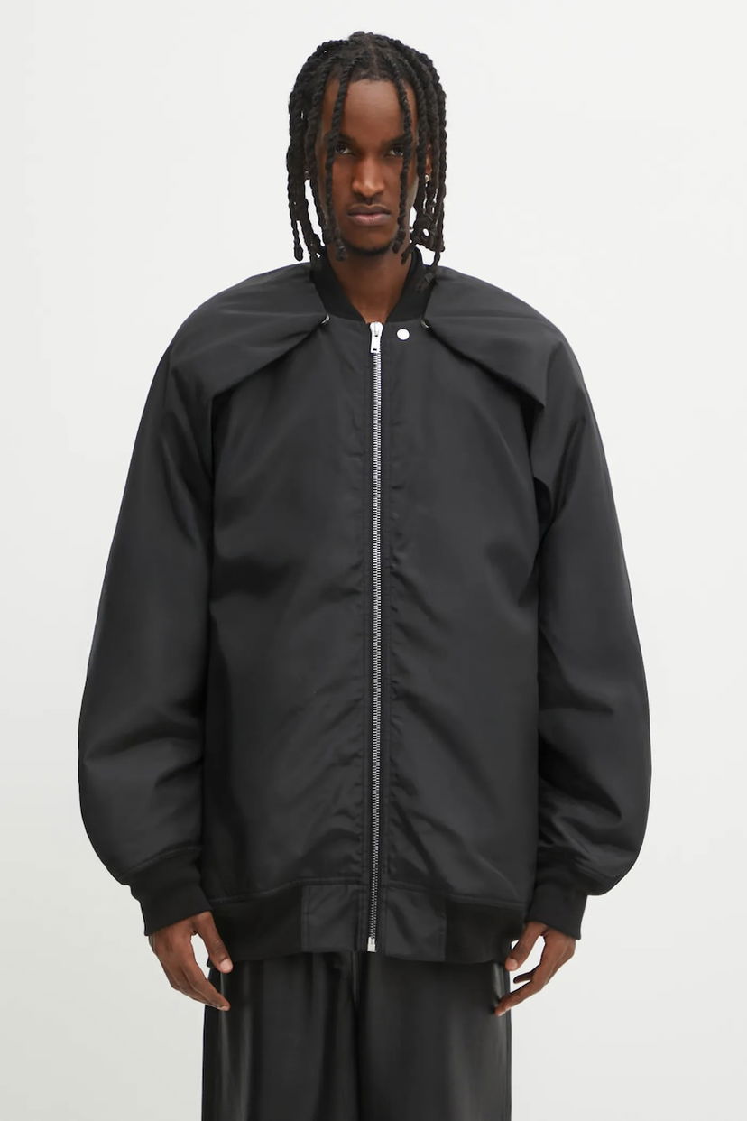 Bomberjakke Rick Owens Rick Owens DRKSHDW Convertible Jumbo Peter Flight Bomber Sort | DU02E7789.NCV