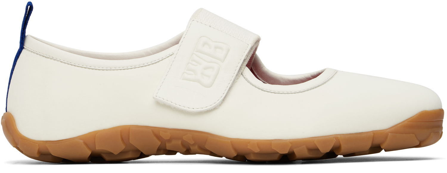 Tøj Wales Bonner Wales Bonner Mary Jane Flats Hvid | WBM44550B-21122, 0