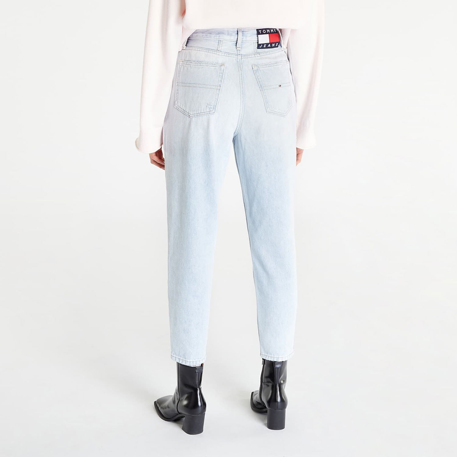 Jeans Tommy Hilfiger Mom Jeans Ultra High Rise Tapered Denim Blå | DW0DW15523 1AB, 1