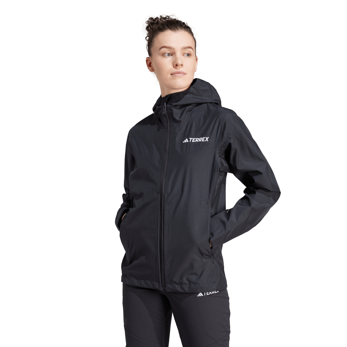Jakke adidas Performance Terrex Multi-Purpose 2.5-Layer Rain Jacket Sort | IP1513, 0