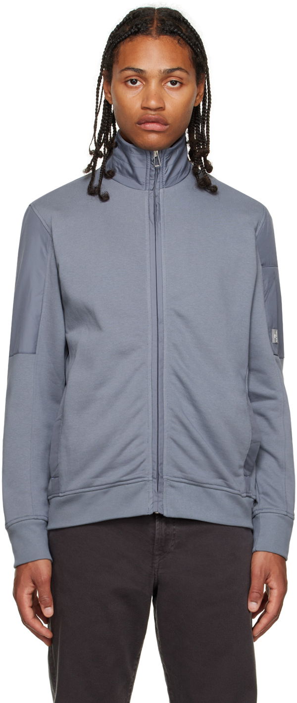 Sweatshirt Paul Smith PS Paul Smith Zip Track Jacket Grå | M2R-437Y-L21116-43D