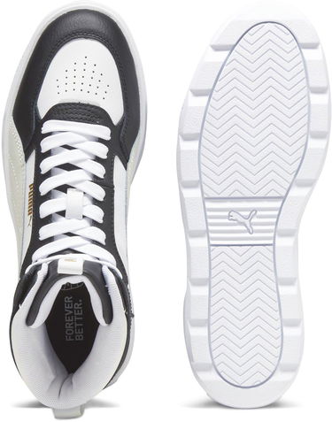 Sneakers og sko Puma Karmen Rebelle Mid "White/Vapor Grey/Black" Hvid | 387213-11, 4