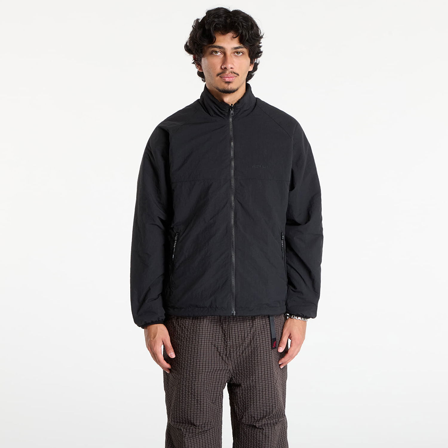 Jakke GRAMICCI Gramicci Reversible Sherpa Jacket Sort | G5FU-J014 CHARCOAL / BLACK, 0