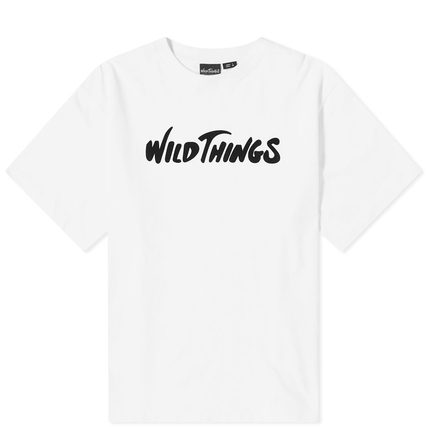 T-shirt Wild things Logo T-Shirt Hvid | WT241-22-WHT, 0