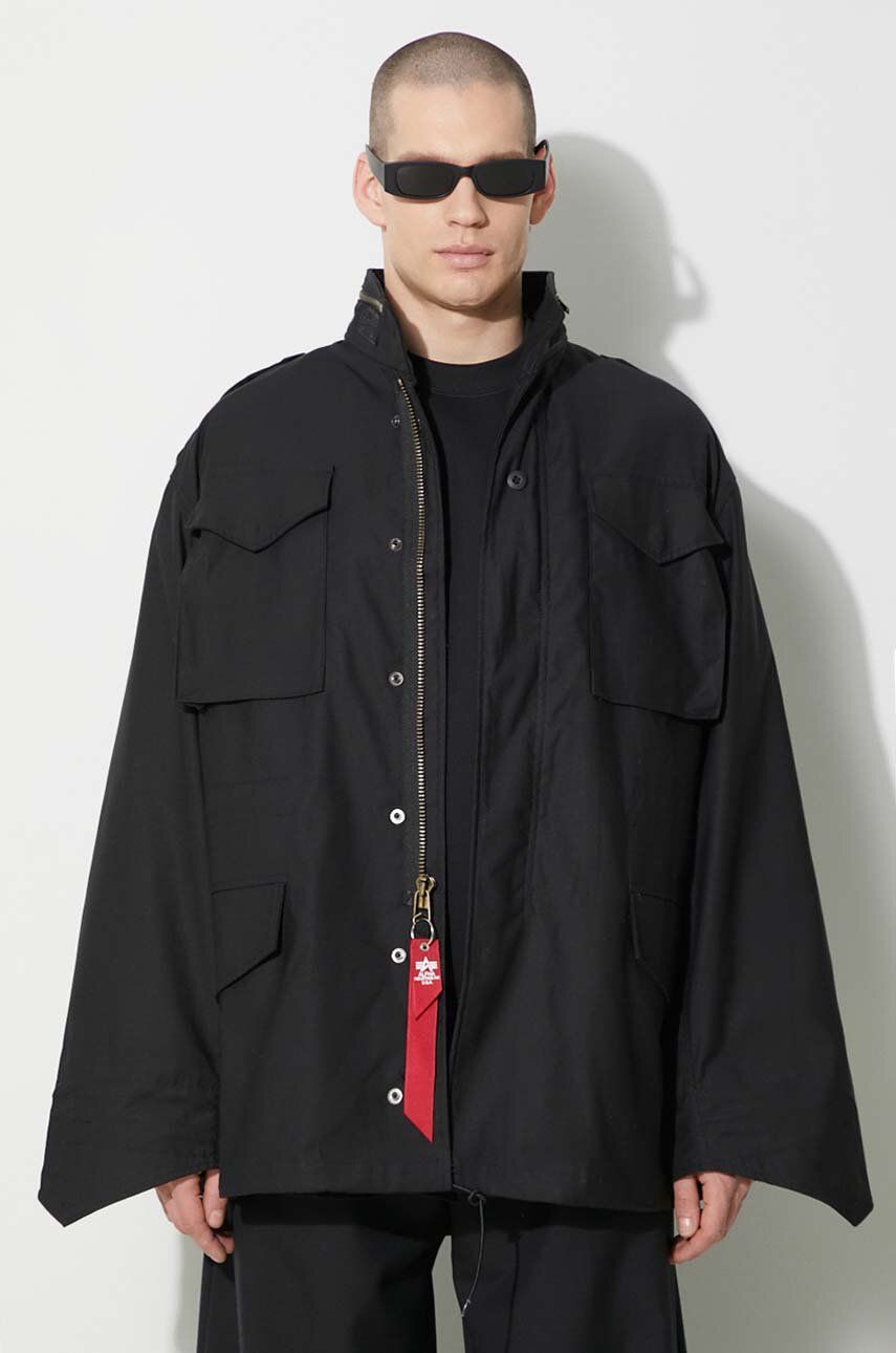 Parka Alpha Industries M-65 Oversize Jacket Sort | 100103, 0