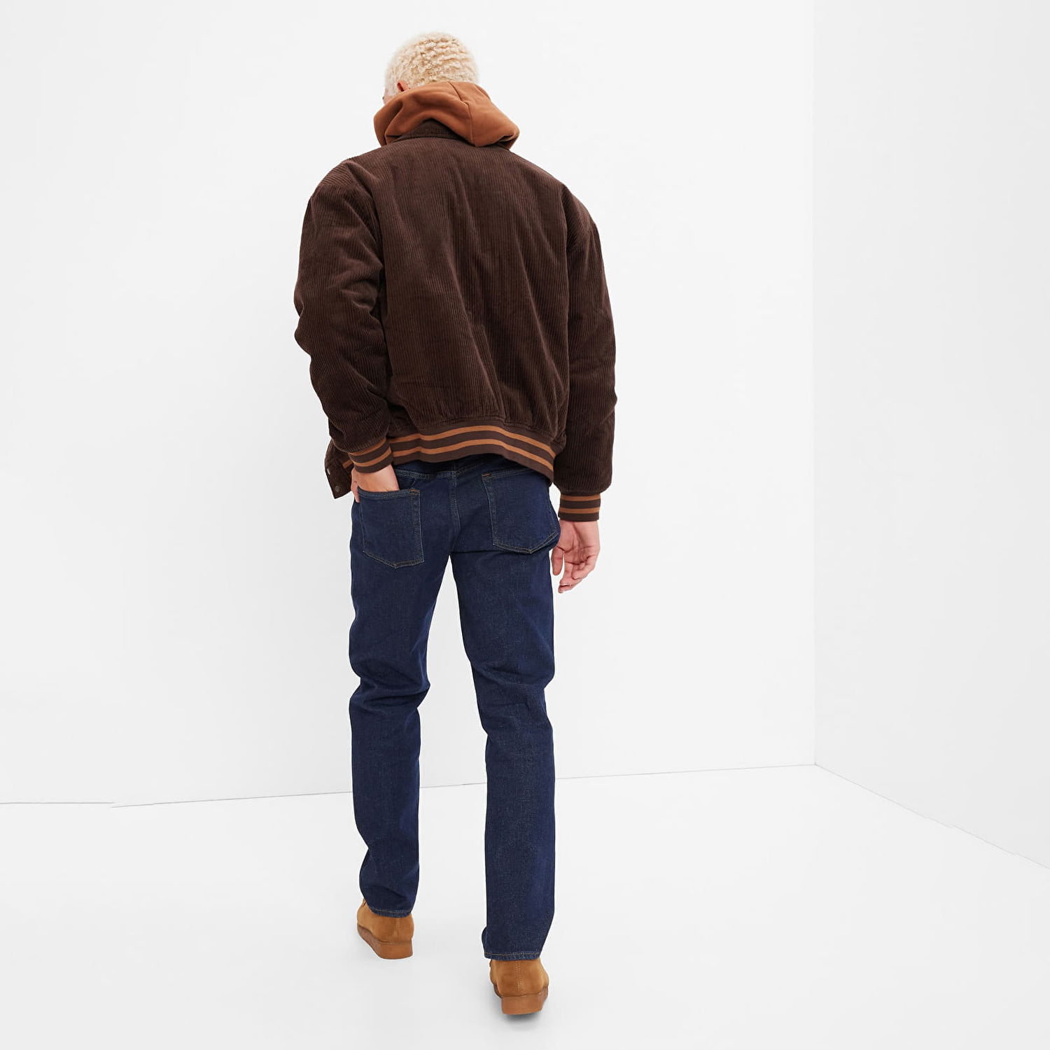 Bukser GAP Pants Denim Pants Slim Resin Rinse W31/L32 Mørkeblå | 455577-00, 1
