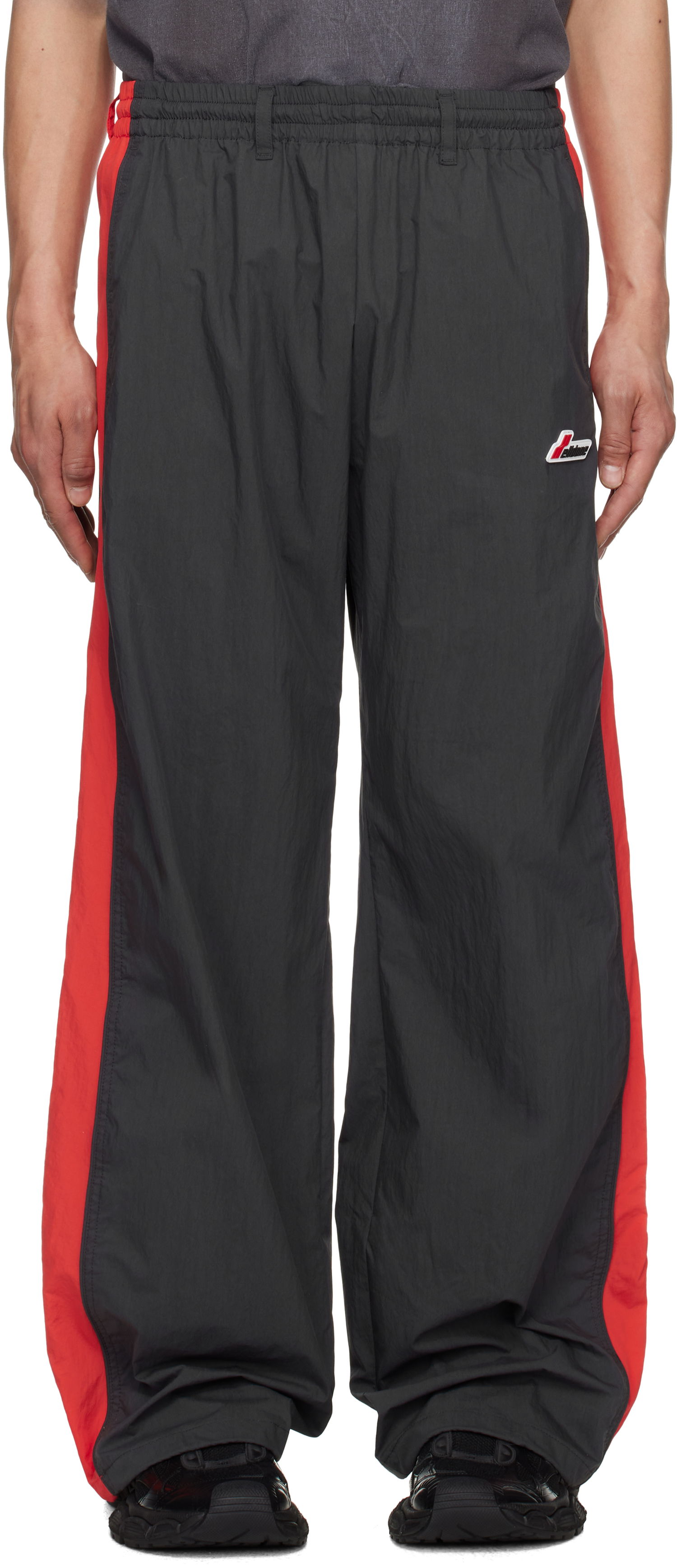 Joggingbukser We11done We11done Selldone Colorblock Trousers Sort | WD-PT1-25-246-U-CH, 0