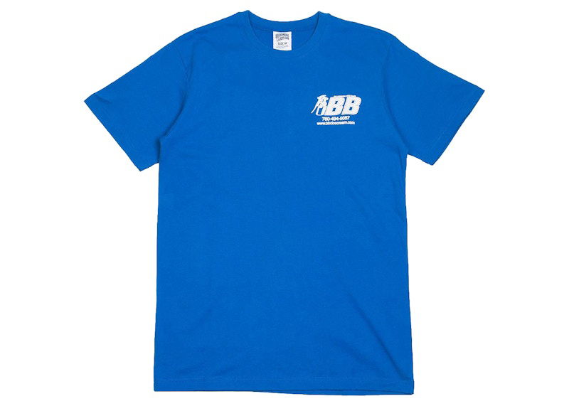 T-shirt BILLIONAIRE BOYS CLUB Billionaire Boys Club Body Shop T-Shirt Blå | 8911207BLU