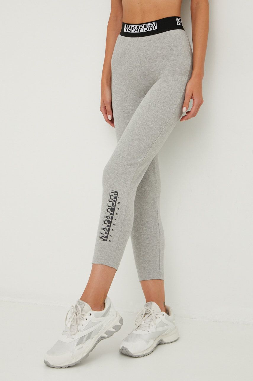 Leggings Napapijri M-Box Leggings 4 Grå | NP0A4GKT1601, 0