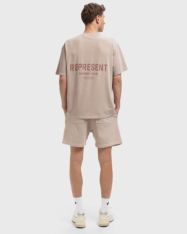 T-shirt Represent Clo Represent Owners Club T-Shirt Beige | OCM41114-322, 2