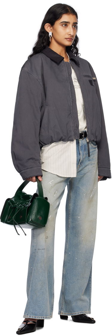 Jeans Acne Studios Acne Studios Loose Fit Jeans Blå | A00512-, 3