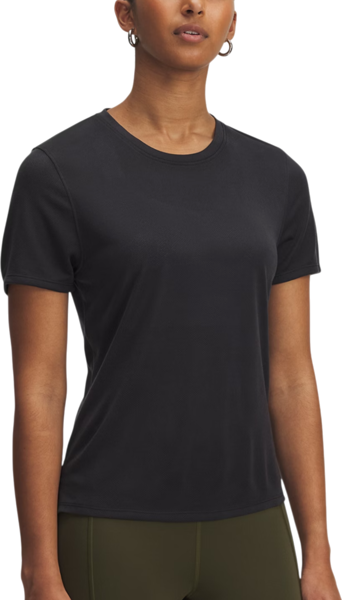 T-shirt Under Armour Under Armour Launch Jacquard Short Sleeve T-Shirt Sort | 6005096-004, 0
