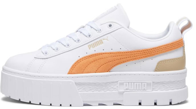 Sneakers og sko Puma Mayze Leather Hvid | 381983-37, 0