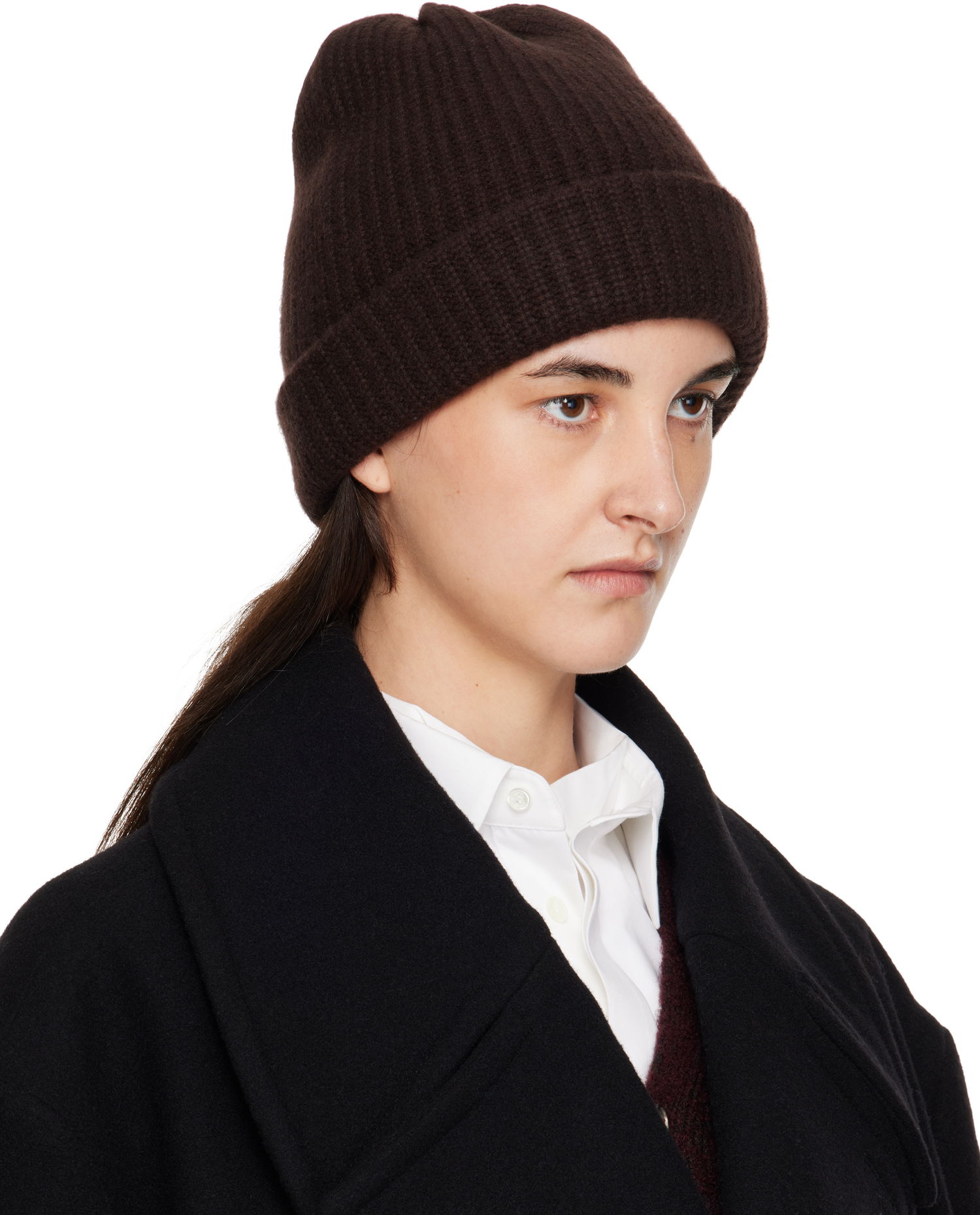 Beanie Maison Margiela Maison Margiela Cashmere Beanie Brun | S50TB0014 M13145, 1