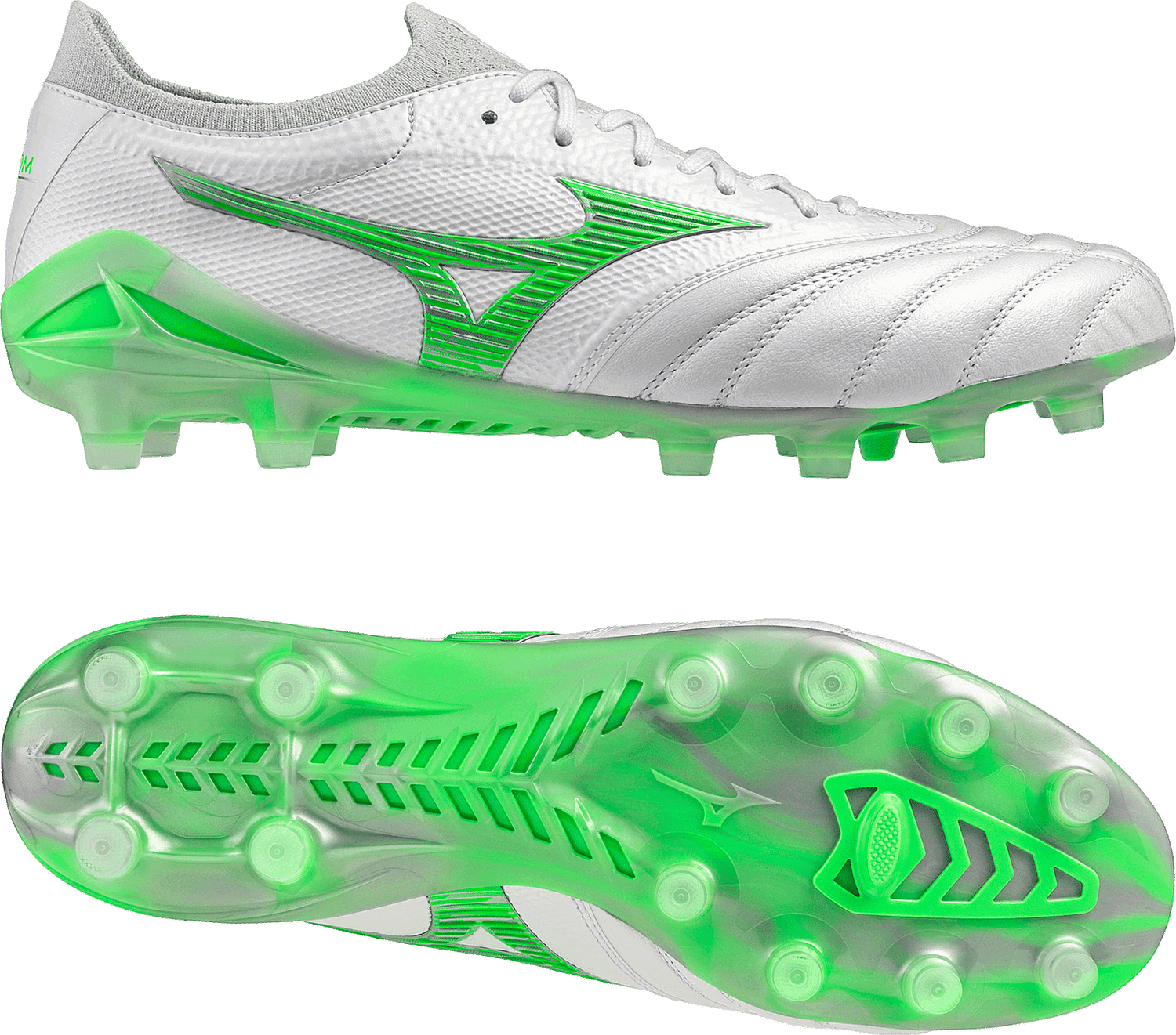 Sneakers og sko Mizuno Mizuno Morelia Neo IV Beta Made in Japan FG Hvid | p1ga2540-37, 1