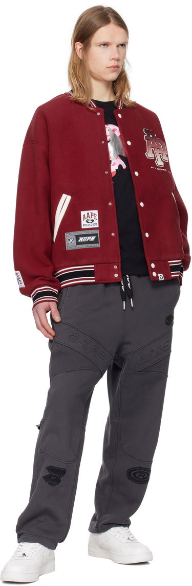 Bomberjakke AAPE by A Bathing Ape AAPE By A Bathing Ape Main Bomber Jacket Rød | AAPSWMB351XXNBDX, 3