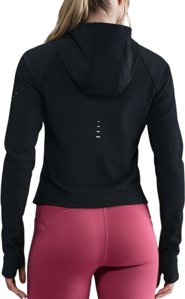Vindjakke Nike Hooded Running Jacket Swift Sort | hv8928-010, 1