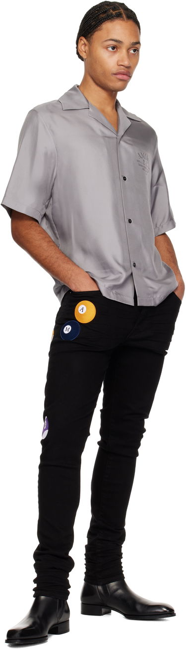 Jeans AMIRI AMIRI Pool Ball Skinny Jeans Sort | AMDNSY1129, 3