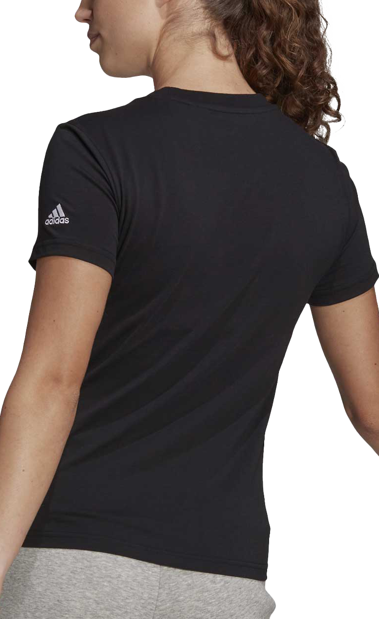 T-shirt adidas Performance Essentials Slim Logo Sort | GL0769, 1