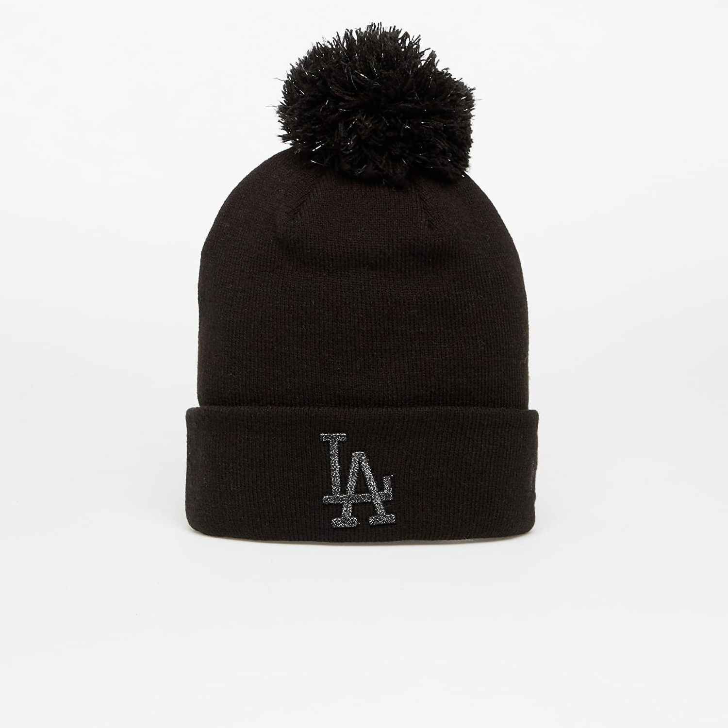 Beanie New Era Los Angeles Dodgers MLB Knit Medium Metallic Bobble Beanie Sort | 60691350, 0