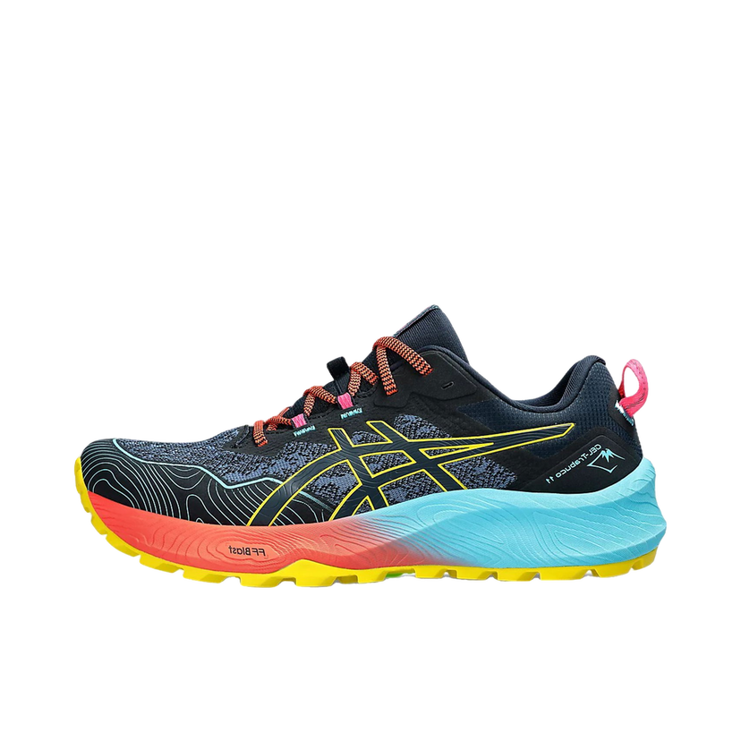 Sneakers og sko Asics Gel-Trabucco 11 French Blue Vibrant Yellow Sort | 1011B605-401