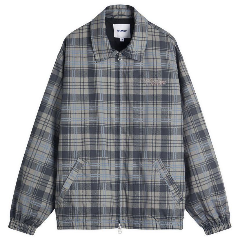 Vindjakke Butter Goods Jive Plaid Jacket Grå | BG252602-PLA