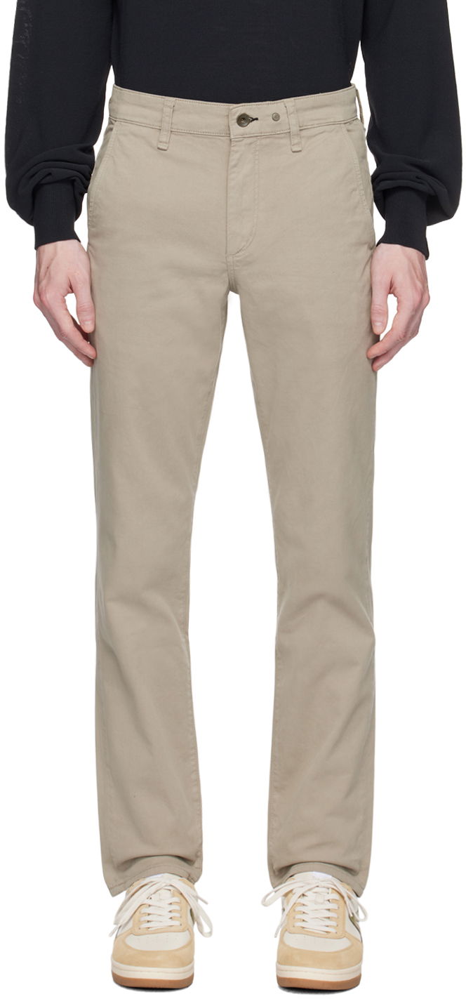 Bukser rag & bone Rag & Bone Slim-Fit Trousers Beige | MBW22S712336ML