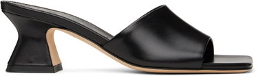 Skopleje Aeyde Aeyde Ale Leather Mules Sort | A11-HS-ARCS45TB142-SS25-800-007, 0