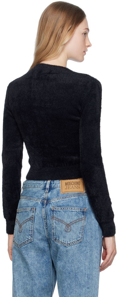 Sweater Moschino Moschino Jeans Cutout Sweater Sort | 936 8703, 2